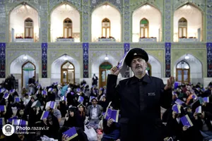 مراسم احیا شب نوزدهم ماه مبارک رمضان در حرم مطهر رضوی - 2