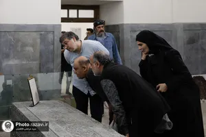 دیدار عوامل فیلم صیاد با تولیت آستان قدس رضوی
