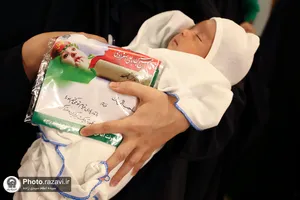 همایش "شیرخوارگان حسینی" در حرم مطهر رضوی-2