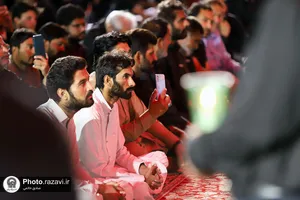 عزاداری شیعیان پاکستان و هند در حسینیه حرم