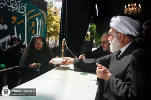 بازدید تولیت آستان قدس رضوی از مواکب دهه آخر صفر
