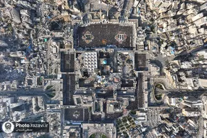 اقامه نماز عید فطر در حرم مطهر رضوی-1