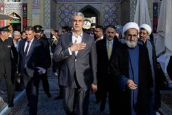 سفیر عراق در ایران‌ به حرم مطهر رضوی مشرف شد