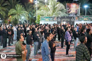 مراسم عزاداری شب شهادت امام رضا(علیه&zwnj;السلام) در طبس