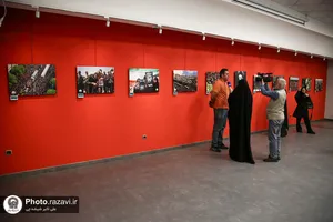 آیین افتتاح نمایشگاه عکس شهید جمهور