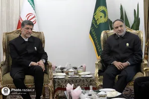 دیدار دو خیر هندی با قائم مقام تولیت آستان قدس رضوی
