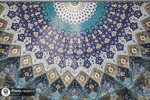 پروژه ساخت آرایه&zwnj;های سردرب ایوان باب الکاظم علیه&zwnj;السلام