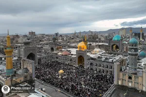 مراسم تحویل سال 1403 در حرم مطهر رضوی - 1