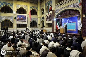جشن تلبس طلاب حوزه علمیه خراسان رضوی