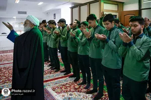 حضور تولیت آستان قدس رضوی در آسایشگاه خدمات فرش