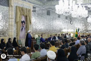 دیدار رتبه&zwnj;های برتر کنکور، نخبگان و مدال&zwnj;آوران المپیادهای علمی با تولیت آستان قدس رضوی
