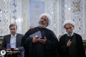 تشرف اعضای هیأت علمی دانشگاه&zwnj;های مشهد به حرم مطهر رضوی