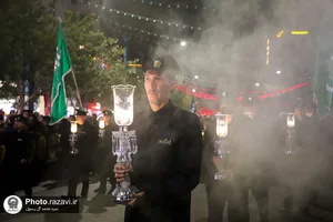 مراسم شام غریبان امام رضا علیه&zwnj;السلام در حرم مطهر رضوی -2