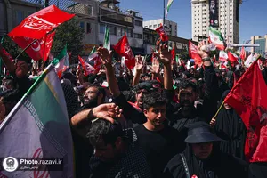 تشییع پیکر رهبر شهید انقلاب در مشهد مقدس-3