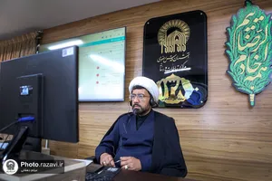 حضور معاون تبلیغات اسلامی حرم مطهر رضوی در سامانه ۱۳۸