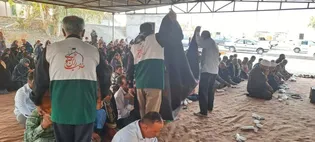 مراسم معنوی روضه‌های خانگی در جیرفت برگزار شد