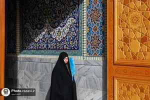 عزاداری تاسوعای حسینی در حرم مطهر رضوی-1
