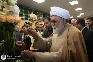 بازدید تولیت آستان قدس رضوی از بخش شمیم رضوان