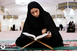 جلسه سنتی قرآن کریم در حرم مطهر رضوی