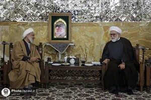 دیدار رئیس و اعضای کمیسیون فرهنگی مجلس شورای اسلامی با تولیت آستان قدس رضوی