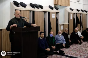 حضور تولیت آستان قدس رضوی در کشیک خانه دربانان