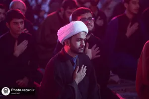 عزاداری شب شهادت امام سجاد علیه&zwnj;السلام در مدرسه دارالعلم