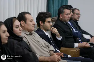 دیدار دانش&zwnj;آموزان افتخارآفرین تیم ملی المپیاد هوش مصنوعی با تولیت آستان قدس رضوی