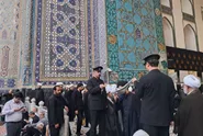 بدرقه مبلغین اربعین حسینی در حرم مطهر رضوی