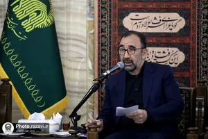 دیدار رئیس جمهور و جمعی از مسئولان کشوری و استانی با تولیت آستان قدس رضوی