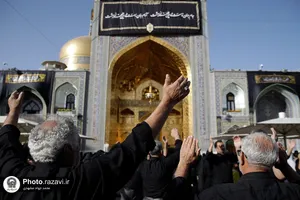 عزاداری روز شهادت حضرت رسول و امام حسن مجتبی علیهم&zwnj;السلام در حرم مطهر رضوی