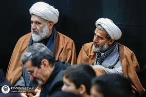 مجلس روضه فاطمیه در حرم مطهر رضوی-2