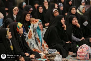 قرائت دعای عرفه ویژه ناشنوایان در حرم مطهر رضوی