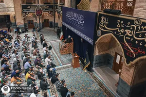 تشرف جمعی از کارکنان حمل و نقل عمومی مشهد مقدس