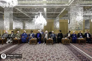 دیدار ائمه جمعه استان مازندران با تولیت آستان قدس رضوی