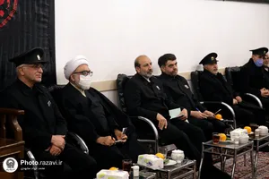 حضور تولیت آستان قدس رضوی در کشیک خانه دربانان