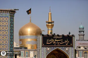 نصب کتیبه&zwnj;های شهادت حضرت زهرا سلام&zwnj;الله علیها در حرم مطهر رضوی