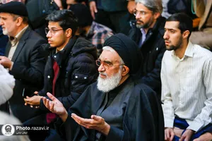مجلس ترحیم حجت الاسلام والمسلمین سید جعفر طباطبایی در دانشگاه علوم اسلامی رضوی