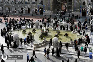 آماده سازی حرم مطهر رضوی در آستانه میلاد جوادالائمه علیه&zwnj;السلام
