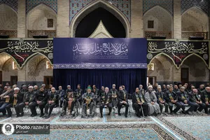 همایش پیرغلامان اهل بیت علیهم&zwnj;السلام در حرم مطهر رضوی