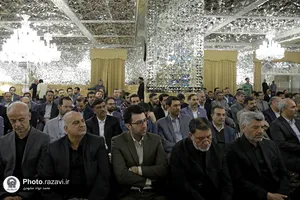 دیدار مدیران با تولیت آستان قدس رضوی