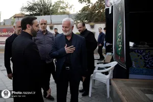 بازدید قائم مقام تولیت آستان قدس رضوی از خدمت&zwnj;رسانی مواکب اطراف حرم