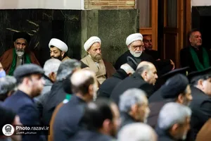 عزاداری روز شهادت امام کاظم علیه&zwnj;السلام در حرم مطهر رضوی