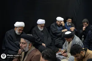 مجلس روضه فاطمیه در حرم مطهر رضوی-1