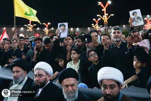 دومین شب مراسم بزرگداشت رهبر شهید انقلاب اسلامی از سوی رهبر معظم انقلاب
