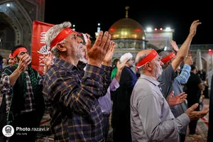 عزاداری سنتی دهه آخر صفر در &laquo;حسینیه حرم&raquo;-1