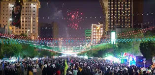 برپایی جشن امام رضایی ها در مواکب بنیاد کرامت رضوی
