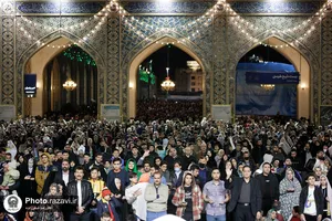 مراسم تحویل سال 1402 در حرم مطهر رضوی - 2