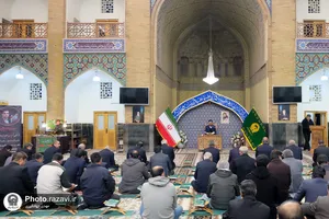مراسم گرامیداشت شهدای حرم احمد بن موسی در حرم مطهر رضوی