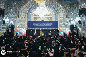 ویژه برنامه فرشتگان مقاومت در حرم مطهر رضوی-۱