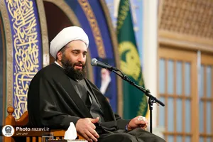 مراسم شب ولادت حضرت زهرا(سلام الله علیها) در حرم مطهر رضوی